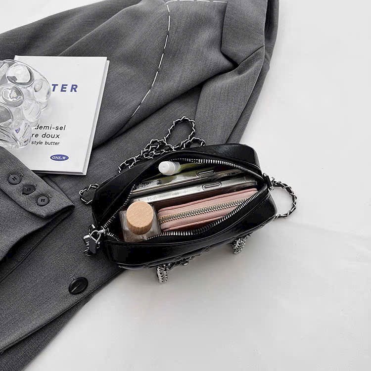 Túi xách nữ,deo chéo cầm tay M.i.u m.i.u da mềm size 20 LG78