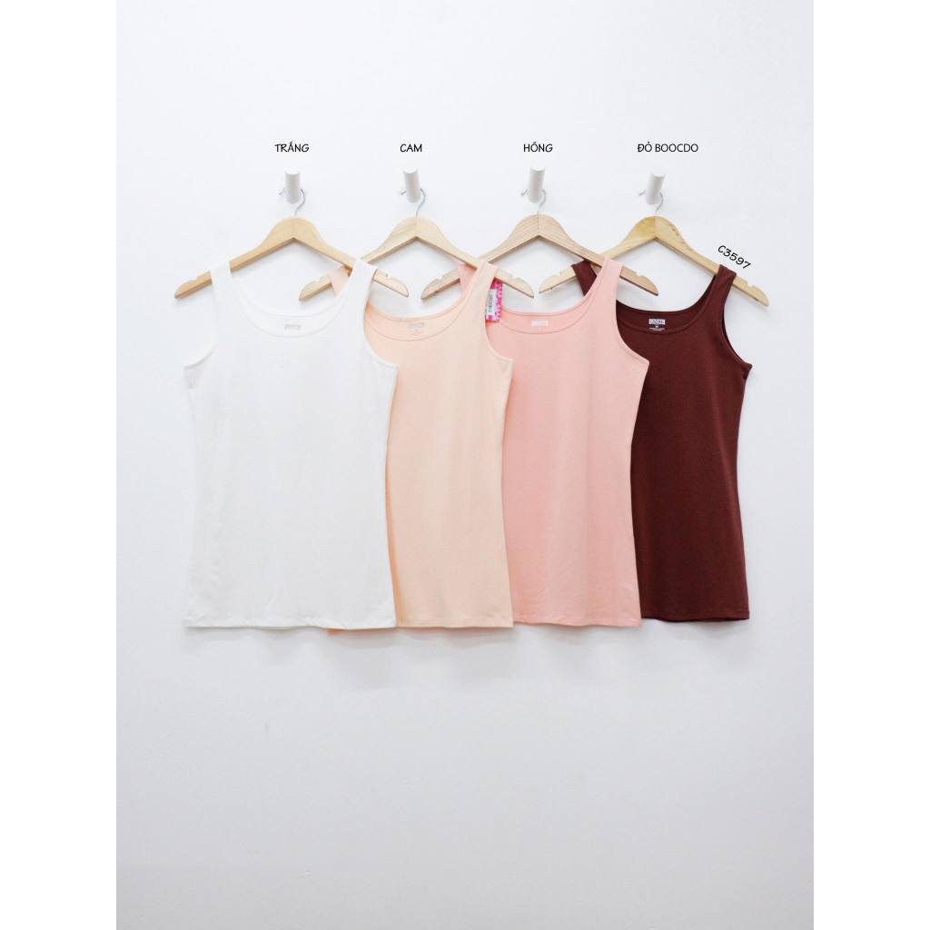 C3597 - Áo thun ba lỗ trơn