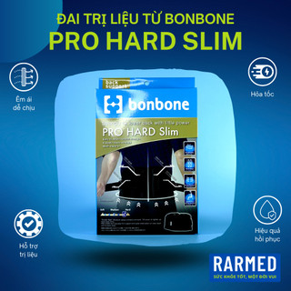Đai cố định lưng Bonbone Pro Hard Slim bảo vệ lưng đai thoái hóa - 5 Size