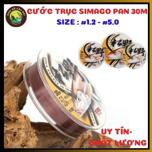 Cước trục simago Pan chính hãng dài 30M [giá rẻ]