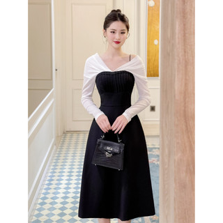 Katie Dress Đầm tiệc trễ vai basic tôn dáng Thời Trang Thiết Kế Rimmy