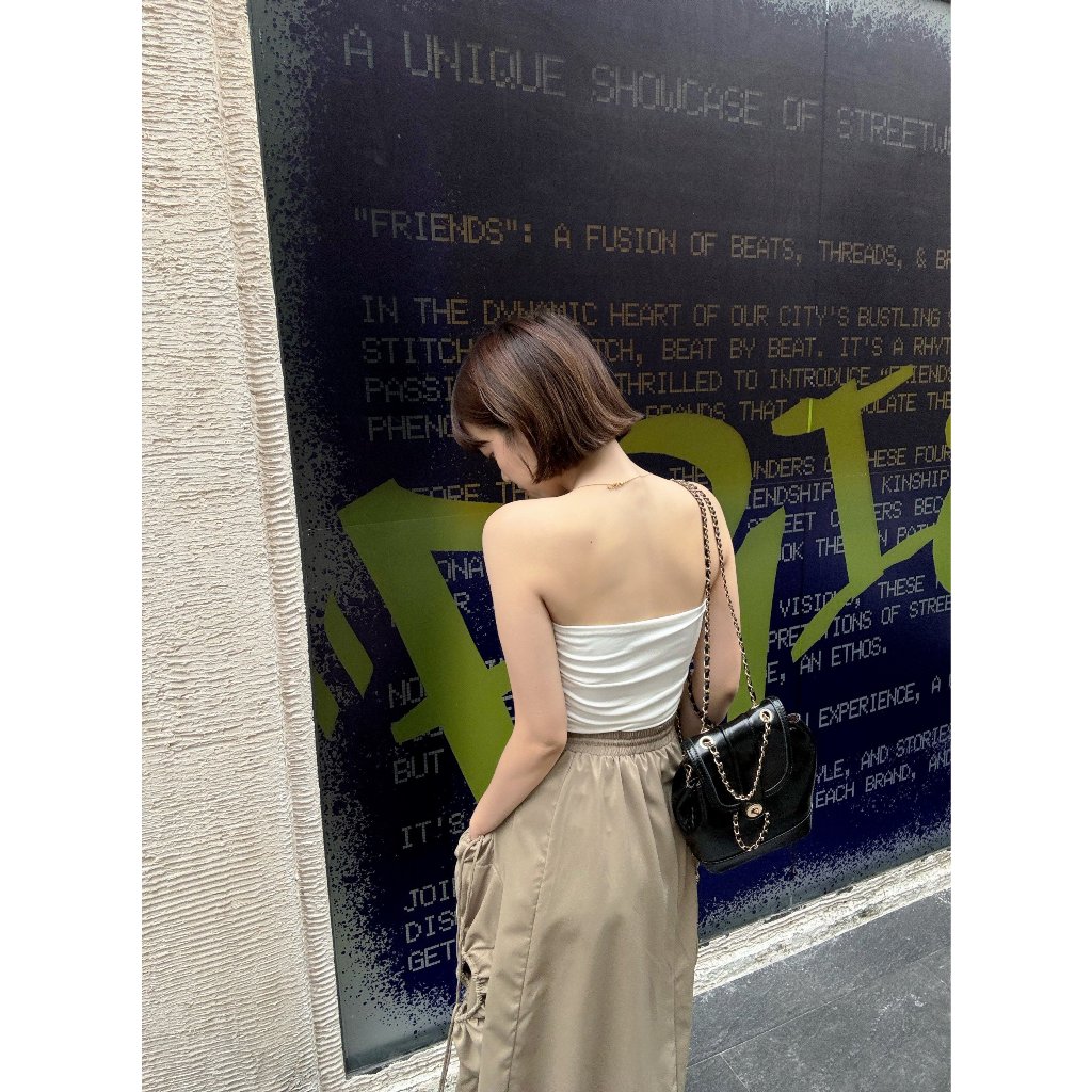 Áo ống quyến rũ trendy , áo ôm body phong cách âu mỹ phù hợp đi chơi dạo phố | HONNIE TOP | Secodee