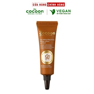 TRIAL SIZE - Sữa kem chống nắng bí đao - Ráo mịn tự nhiên SPF 50+, UVA-PF 62.6 Cocoon 5ml thuần chay