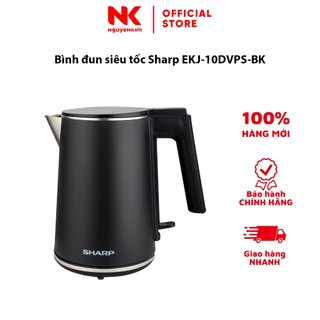 Bình đun siêu tốc sharp ekj-10dvps-bk