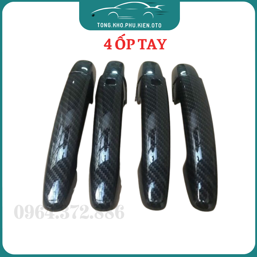 Ốp Tay nắm, Hõm Cửa, Nắp xăng cacbon Xe Suzuki XL7 2020- 2021-2022-2023 Mẫu Carbon hàng đẹp