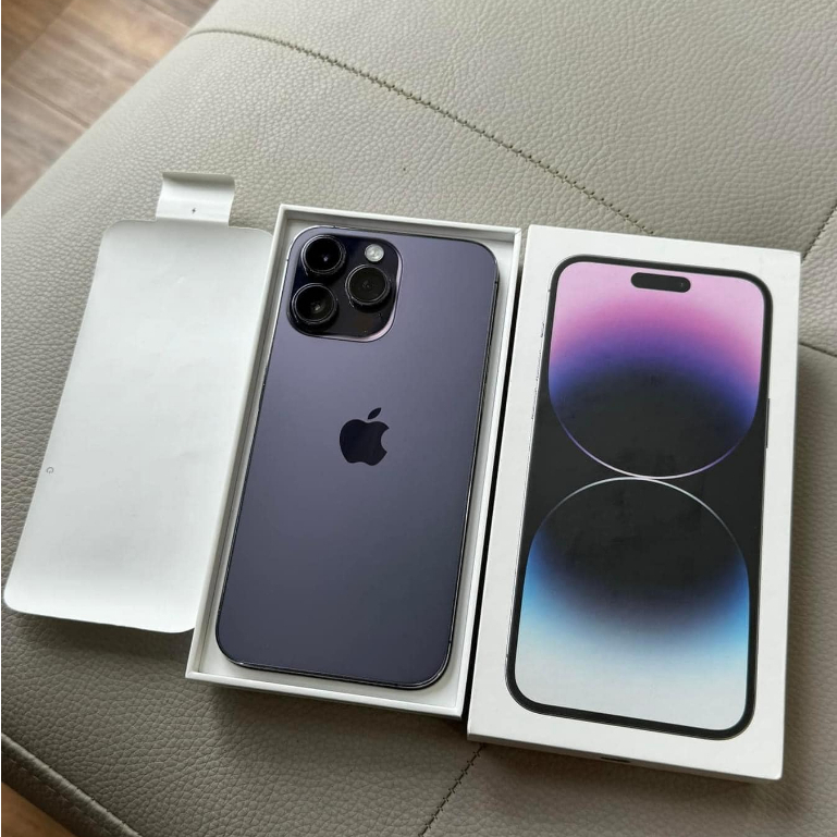 Điện thoại 𝟏𝟒𝐏𝐫𝐨𝐦𝐚𝐱 𝐧𝐞𝐰 𝐛𝐚̉𝐧 𝐕𝐍𝐀. Hình thức đẹp Pin Nguyên 100. Bảo Hành 1 Năm