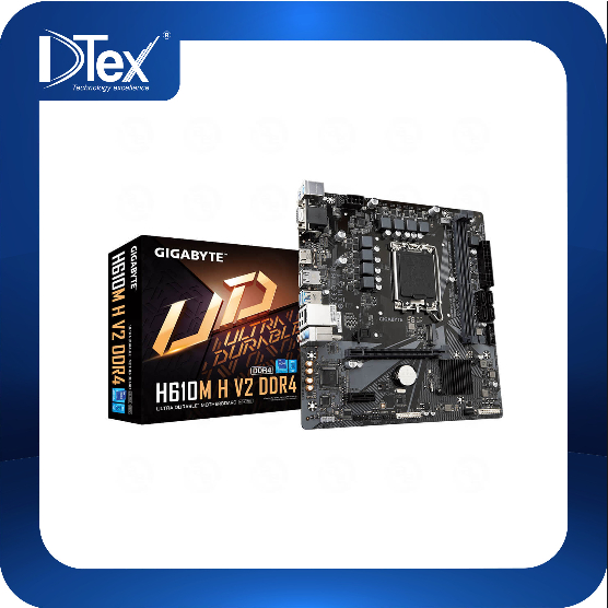 Main Gigabyte H610M H V2 (Socket 1700, HDMI+VGA DDR4 M2) - HÀNG CHÍNH HÃNG