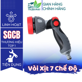 Vòi Xịt Nước Rửa Xe Ô Tô và Mô Tô SGCB 7 Tính Năng SGGD022 Điều Chỉnh Chế Độ Linh Hoạt Thuận Phát