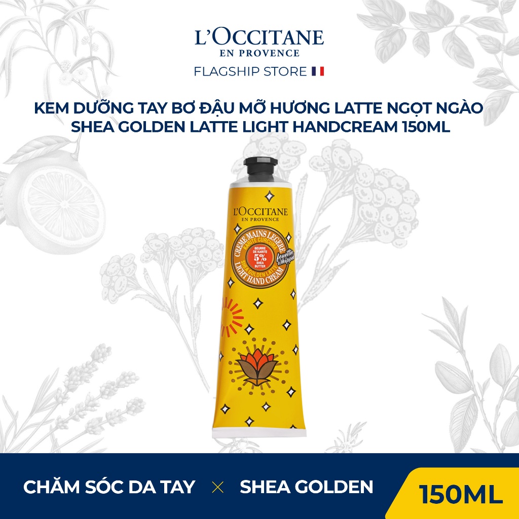 Kem Dưỡng Tay L'Occitane Bơ Đậu Mỡ Hương Latte Ngọt Ngào 150ml