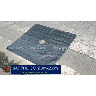 Tấm Bạt Phủ Gốc Chống Cỏ 2mx2m, Phủ Gốc Sầu Riêng, và Phủ chống cỏ các loại cây khác