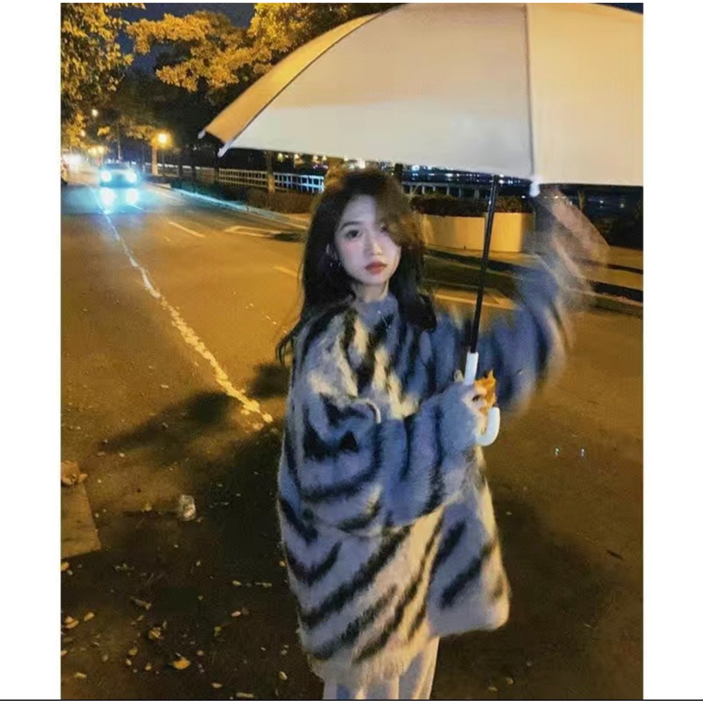 Áo Len Hoạ Tiết Sọc Kẻ Bản Siêu Cấp Mẫu HOT