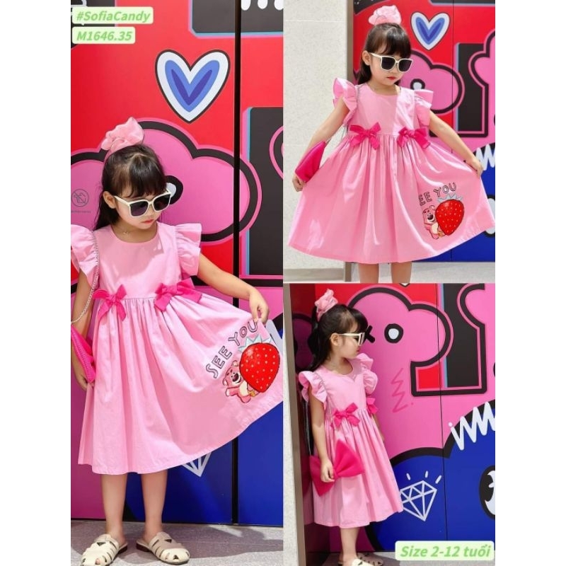 12 đến 38kg.váy gâu dâu cho bé gái có cả size đại ak..