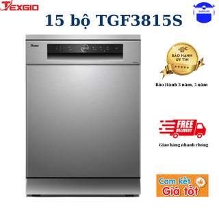 Máy rửa bát Texgio 15 Bộ TGF3815S