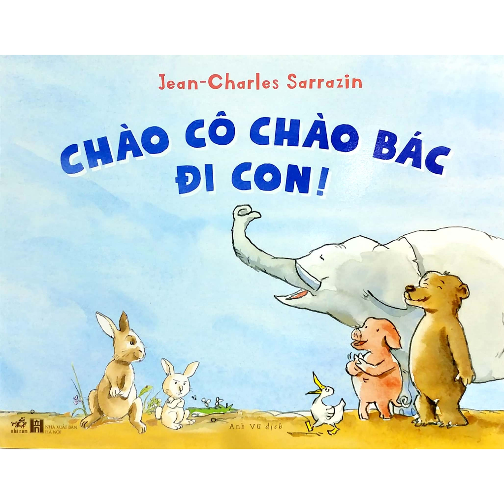 Sách - Chào cô chào bác đi con!