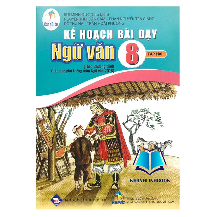 Sách - Combo Kế hoạch bài dạy Ngữ Văn 8 - tập 1 + 2