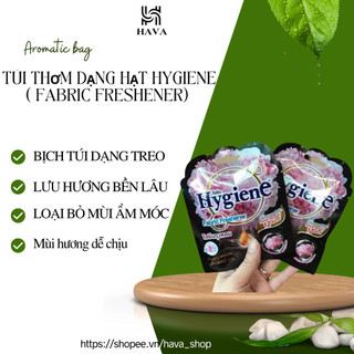 Túi thơm dạng hạt hygiene thái lan thơm quần áo , khử mùi ẩm móc hava shoppppp
