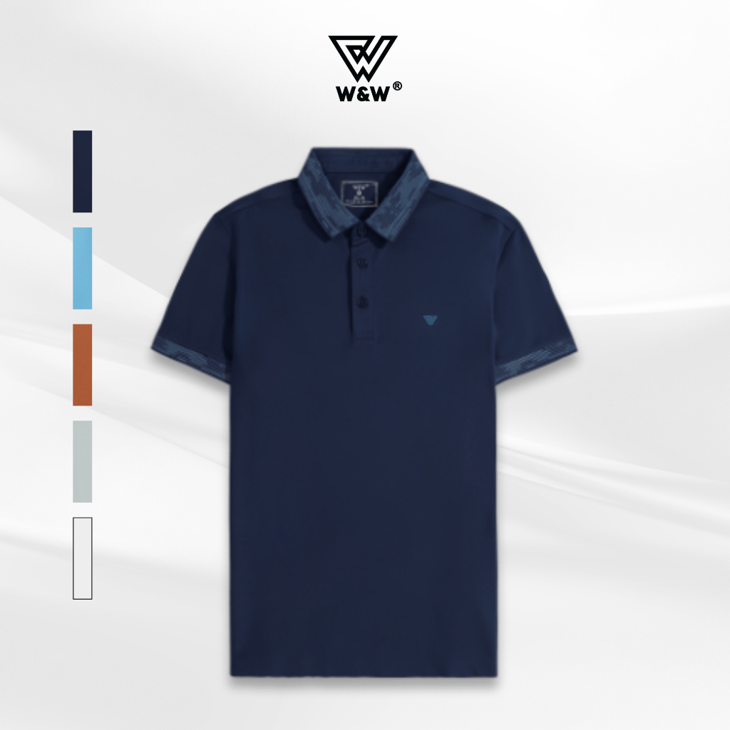 Áo Polo Nam W&W Vải Coolmax Cao Cấp Có Cổ, Thoáng Khí, Phù Hợp Mùa Hè WPO100S