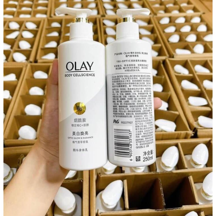 Sữa Dưỡng Thể Olay B3 Bright Ultra Whitening Dưỡng Trắng Toàn Thân