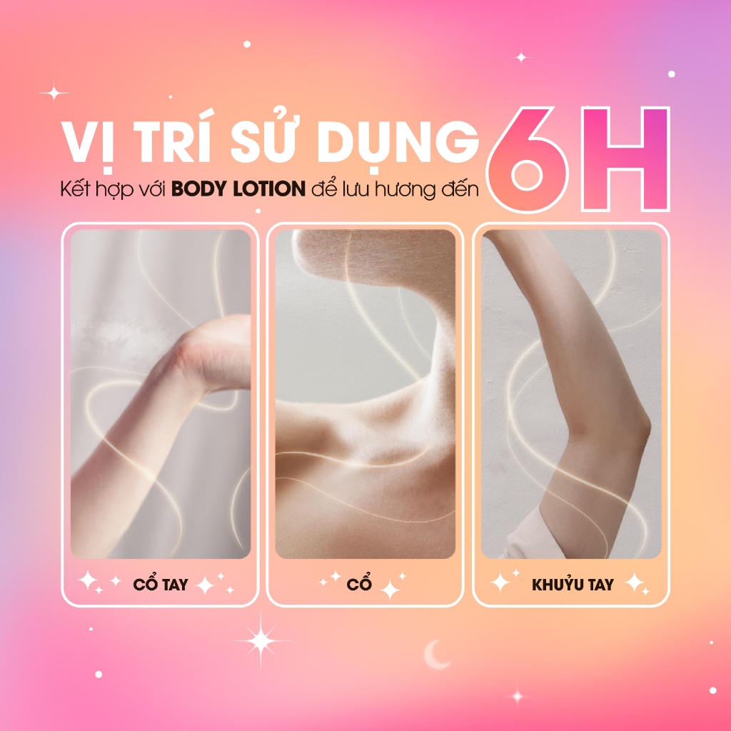 Nước Hoa Bodymist Unisex Nam Nữ Hẹn Hò, Đi Học, Đi Chơi Lưu Hương 6H BODYMISS 105ml