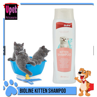 Sữa tắm cho mèo con BIOLINE Kitten Shampoo - Giúp cho bộ lông của mèo con trở nên óng mượt - lông mềm - khỏe mạnh