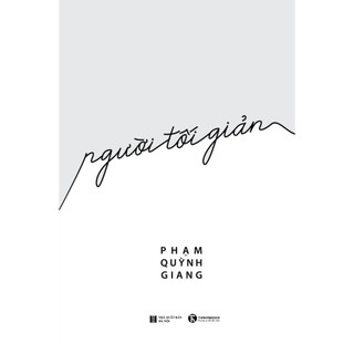 Sách - người tối giản - phạm quỳnh giang