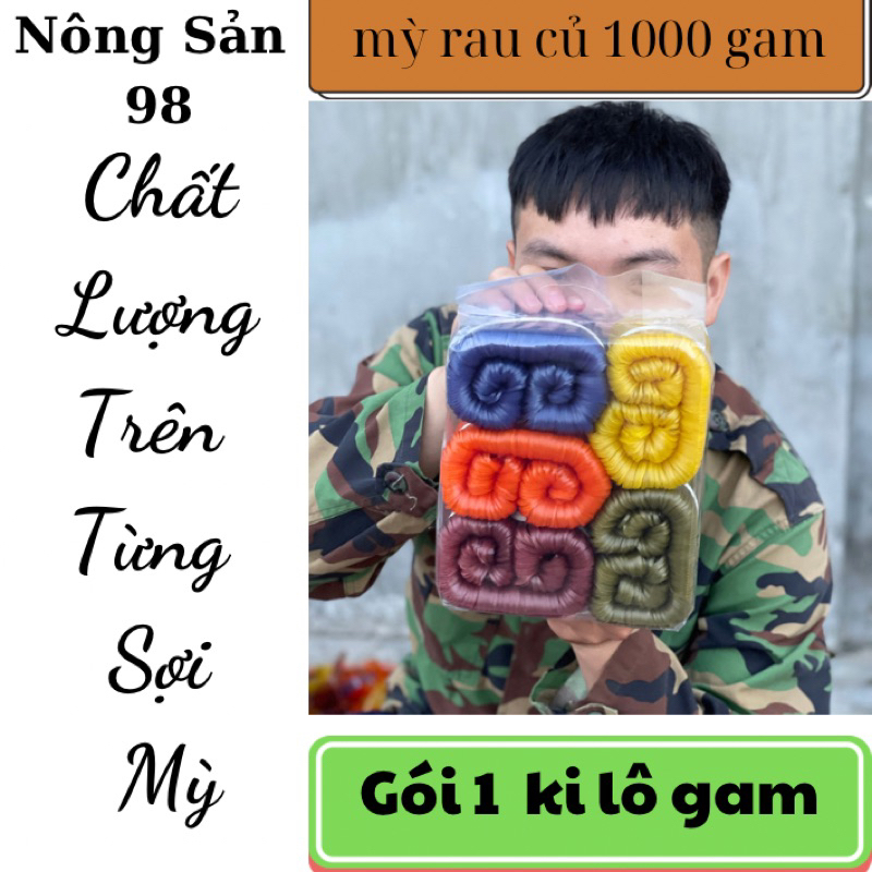 Mỳ Rau Củ Tự Nhiên loại 1000 gam dành cho người ăn kiêng