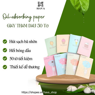 Giấy thấm dầu nội địa trung 50 tờ HAVA SHOP