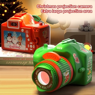 Máy ảnh mini chiếu hình Noel cho bé - quà tặng tập thể cho bé 1-3 tuổi