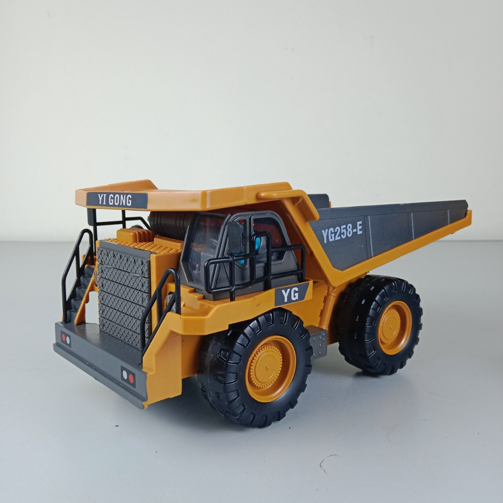 Mô hình máy xúc điều khiển từ xa 11 kênh - Gầu sắt - Xuezhishan - Carcollection