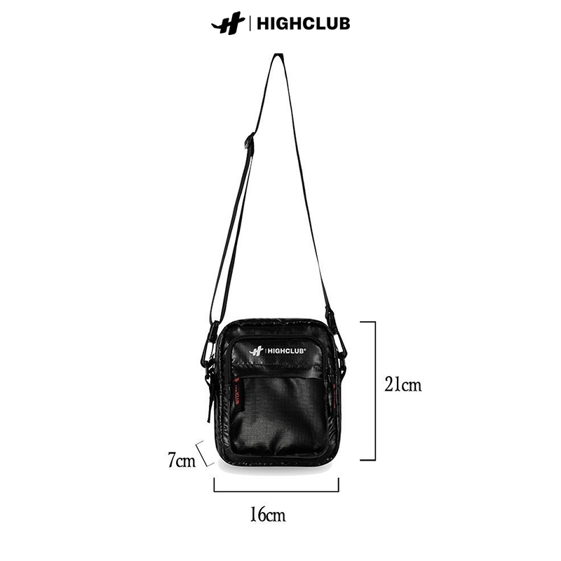 TÚI ĐEO CHÉO HIGHCLUB SHOULDER NYLON BAG
