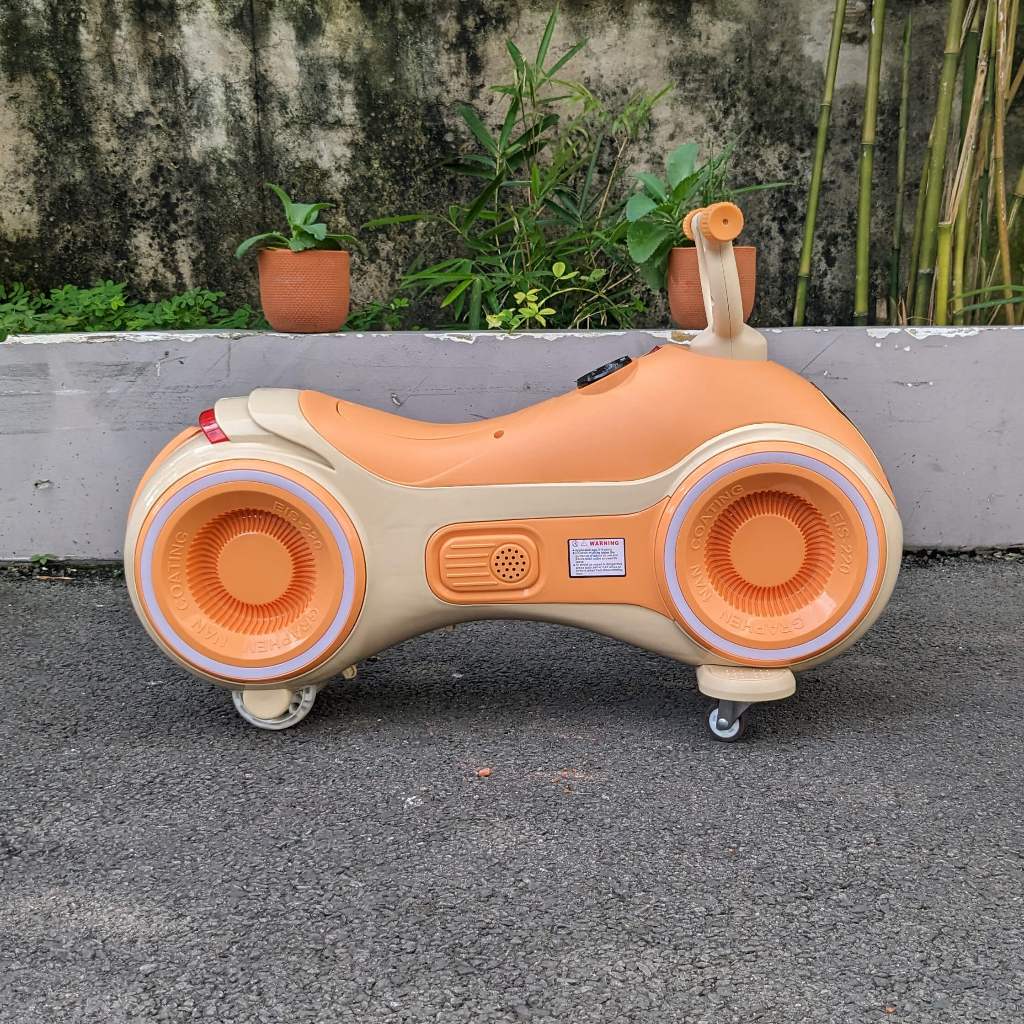 Xe chòi chân cho bé siêu yêu BABY PLAZA BDL-1998 có đèn nhạc