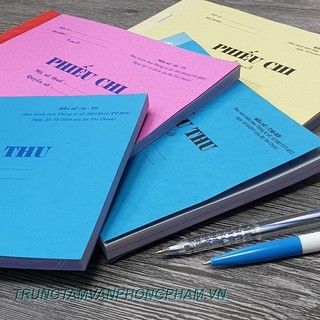 Phiếu thu / phiếu chi 2 liên mẫu c 40 41 bb theo thông tư 107 và mẫu 01 02 tt thông tư 200