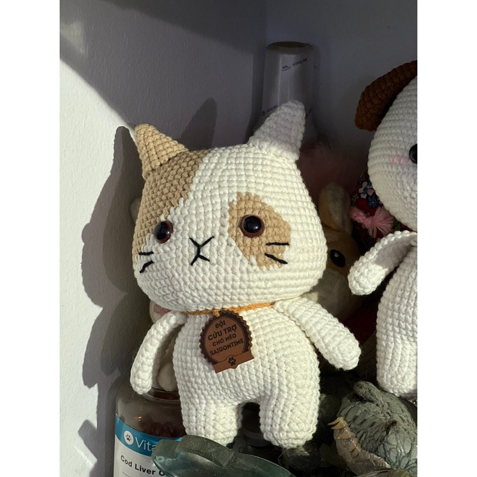 Gấu len đan tay thủ công Saigontimes