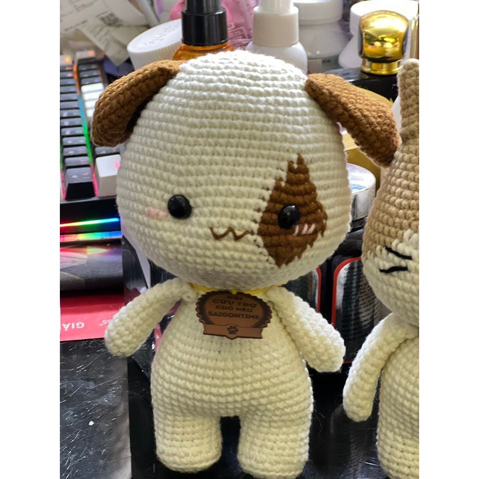 Gấu len đan tay thủ công Saigontimes