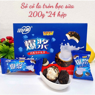 [Sẵn] Bánh Socola nhân tan chảy hộp 330g - BÁNH COOKIE SOCOLA VANI CHẢY 200g
