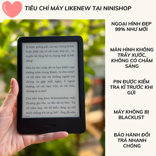 Máy đọc sách Kindle Basic 2022-2024 TẶNG KÈM BAO DA