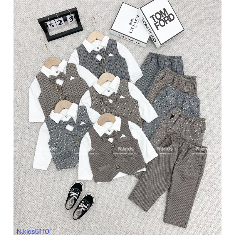 sét bộ công tử cho bé trai 8-16kg