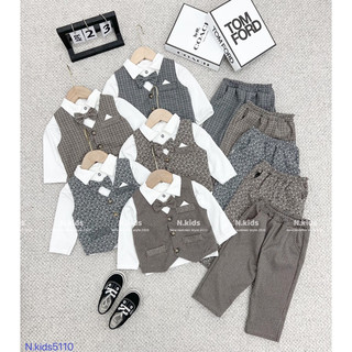 Sét bộ công tử cho bé trai 8-16kg