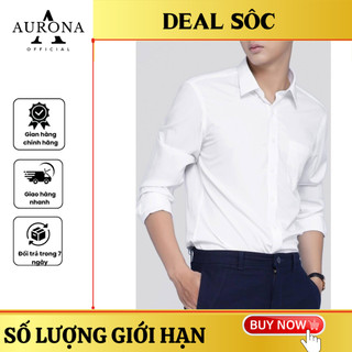 Áo sơ mi lụa nam STY cổ bẻ phong cách hàn quốc-SM22
