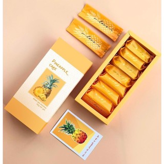 Hộp bánh dứa vàng