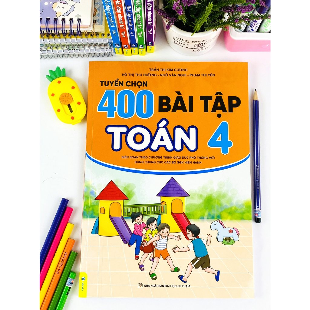 Sách - Tuyển Chọn 400 Bài Tập Toán 4 - Biên soạn theo chương trình GDPT mới - ndbooks