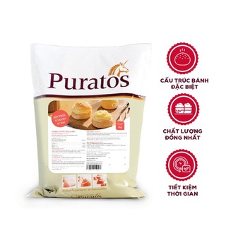 Bột trộn vỏ bánh su dai Puratos