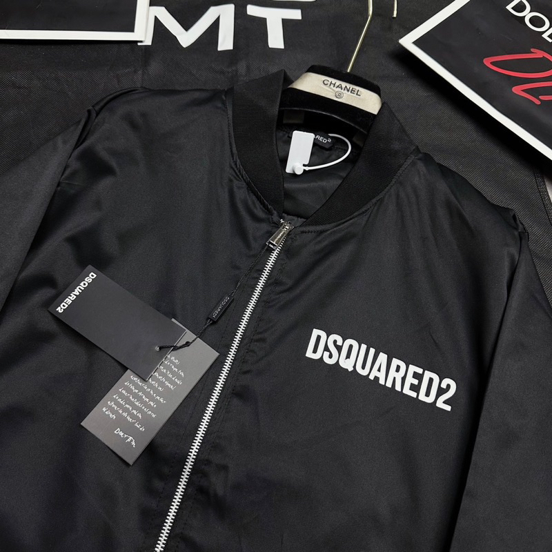 Áo Khoác Gió dsq2 bản bo dệt siêu chất,áo khoác gió dsq brotherhood hàng cao cấp