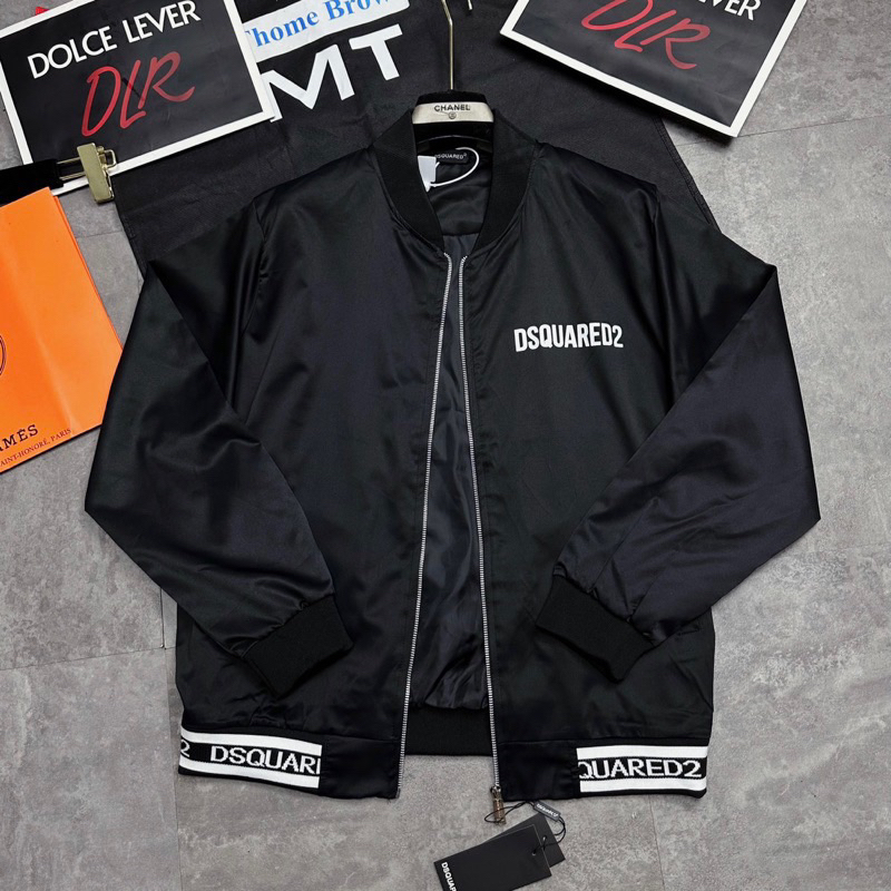 Áo Khoác Gió dsq2 bản bo dệt siêu chất,áo khoác gió dsq brotherhood hàng cao cấp