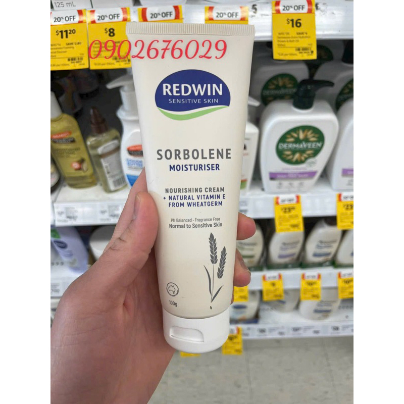 Kem dưỡng thể Redwin úc 100gr