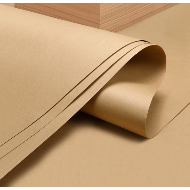 Giấy gói hàng Kraft định lượng 80gsm 100 tờ/Ram