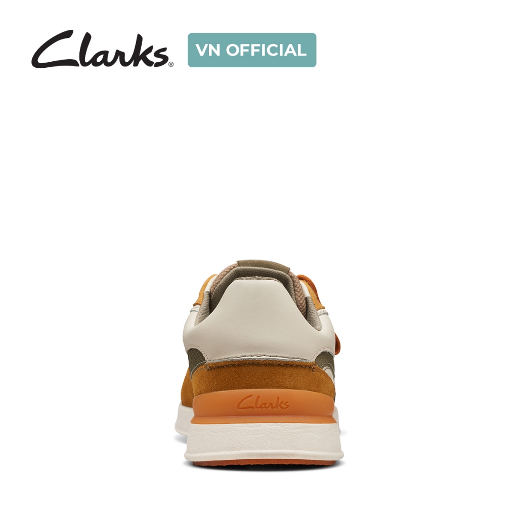 Giày Sneaker Da Lộn Nam Clarks - RaceLite Tor