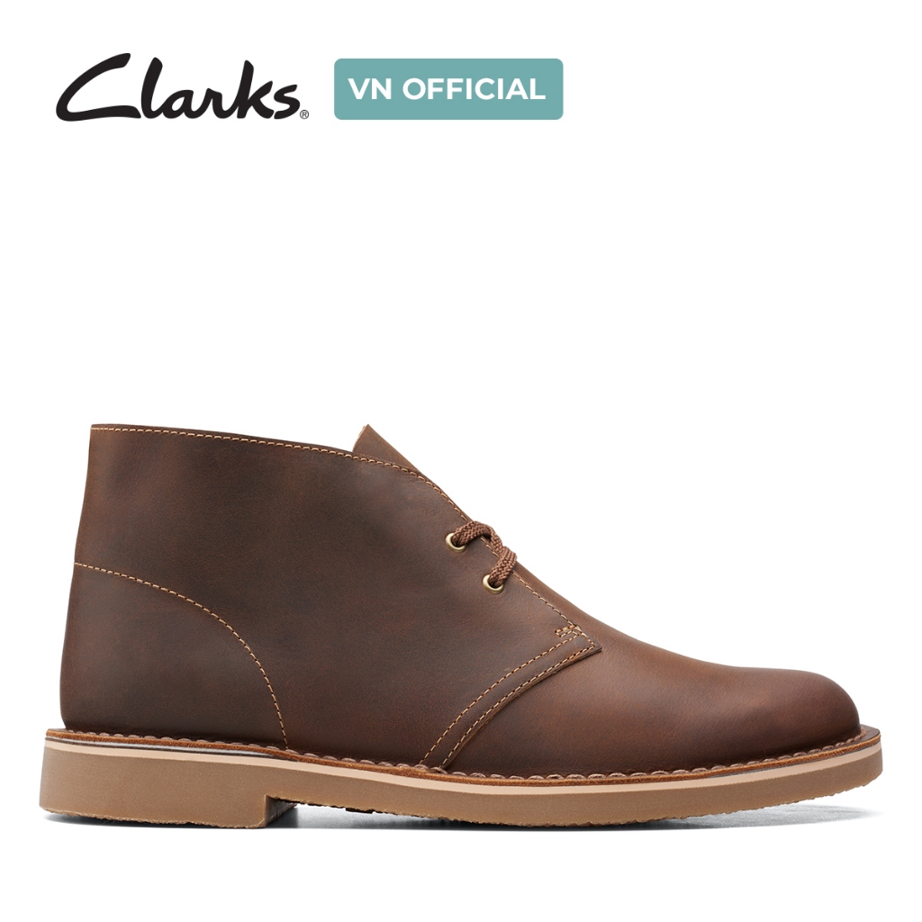 Giày Bốt Cổ Thấp Da Nam Clarks - Bushacre 3