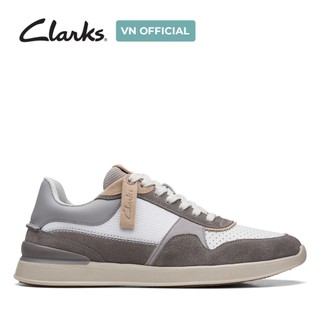 Giày Sneaker Da Lộn Nam Clarks - RaceLite Tor