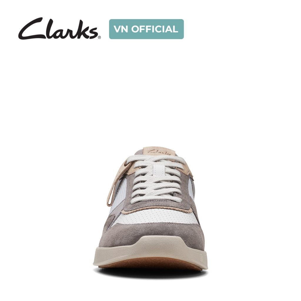 Giày Sneaker Da Lộn Nam Clarks - RaceLite Tor